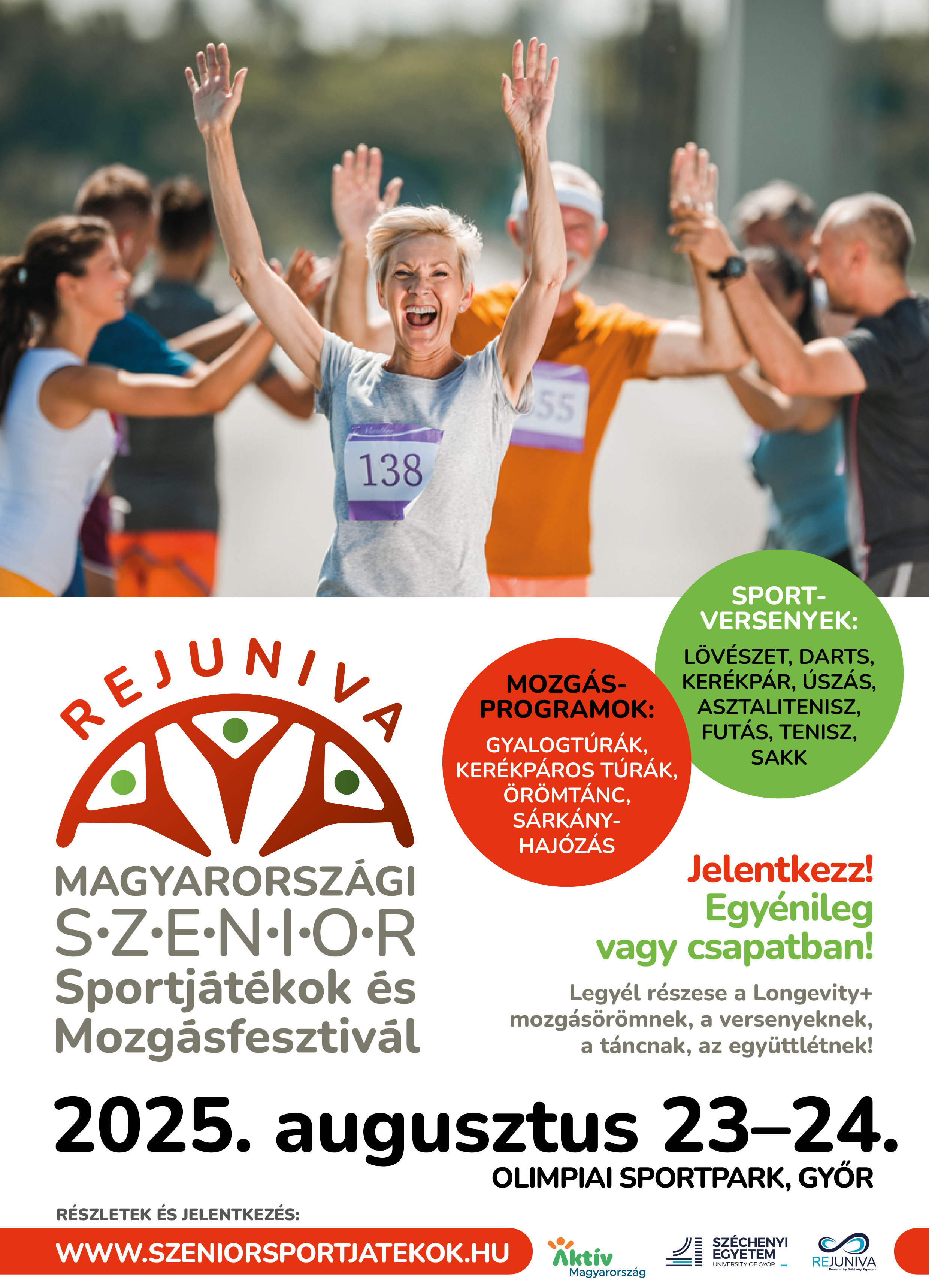 szenior sportjátékok